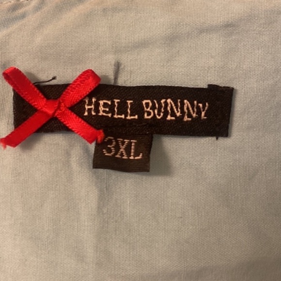Hell Bunny Tulip dress 3x - Picture 4 of 5